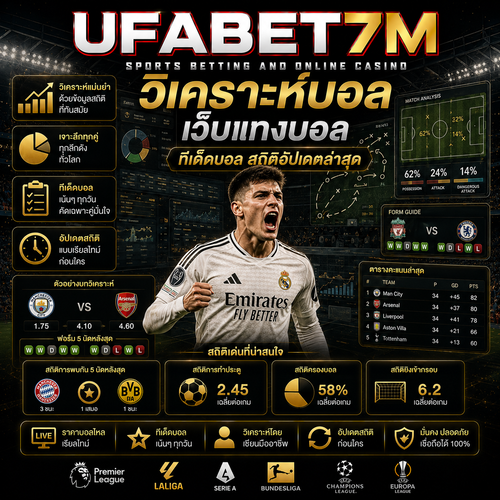 วิเคราะห์บอล แทงบอลออนไลน์ เว็บแทงบอล ทีเด็ดบอล สถิติอัปเดตล่าสุด